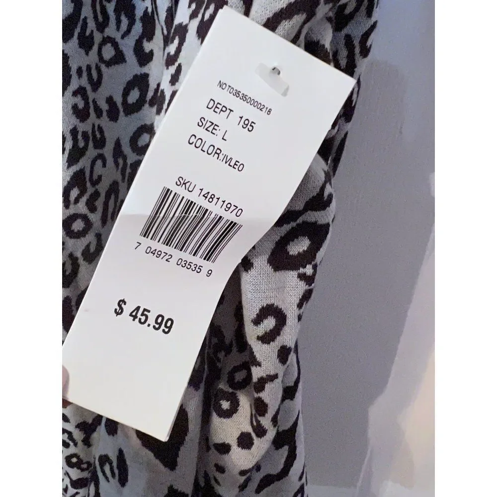 ‎Notations Large Leopard Jacket New With Tag - Picture 10 of 11